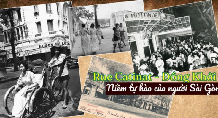 Hình ảnh đầy hoài niệm về Rue Catinat