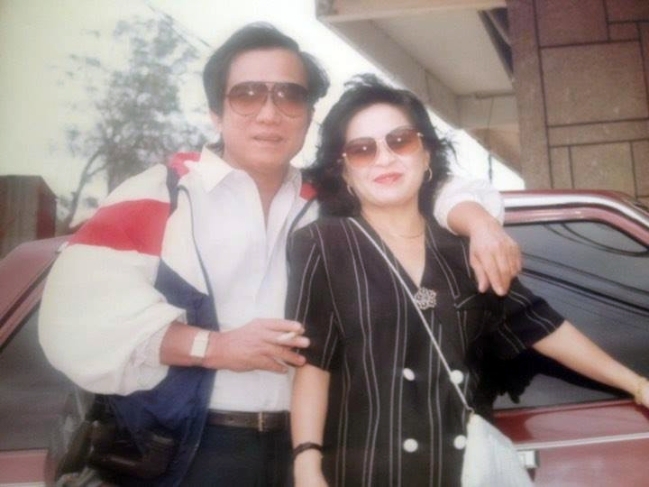 Trần Thiện Thanh và người vợ thứ 2 - Kim Dung.