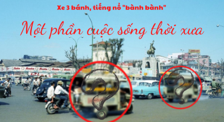 xe công cộng của người bình dân Sài Gòn xưa