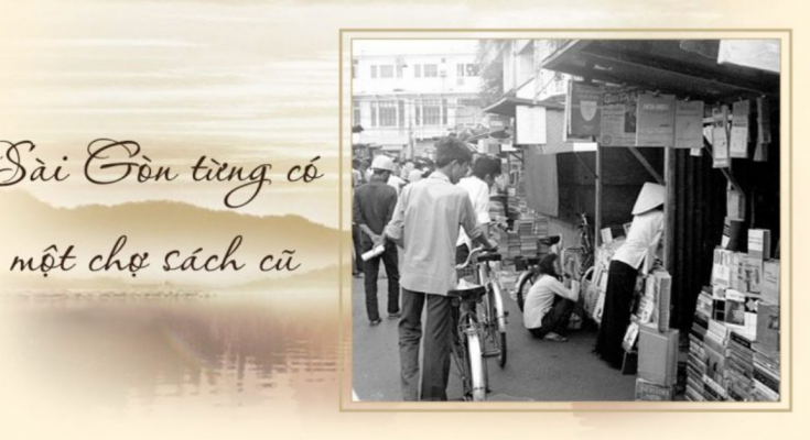 Chợ sách Sài Gòn xưa - một góc của thị thành sôi động