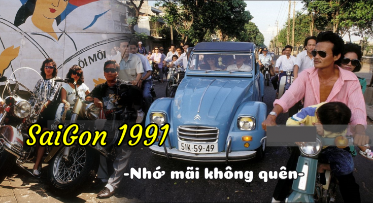 Chùm ảnh: Hoài niệm một Sài Gòn năng động, phồn hoa năm 1991