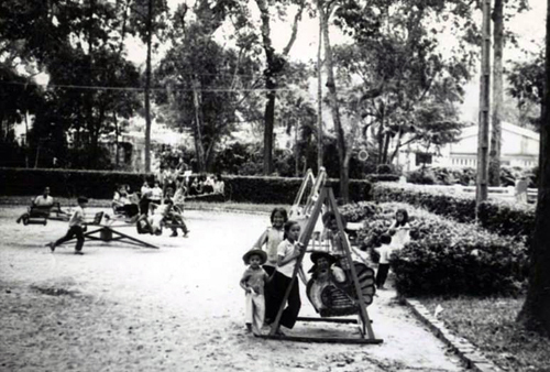 Công viên Tao Đàn trước năm 1975. Ảnh tư liệu.