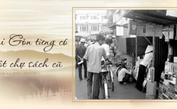 Chợ sách Sài Gòn xưa - một góc của thị thành sôi động