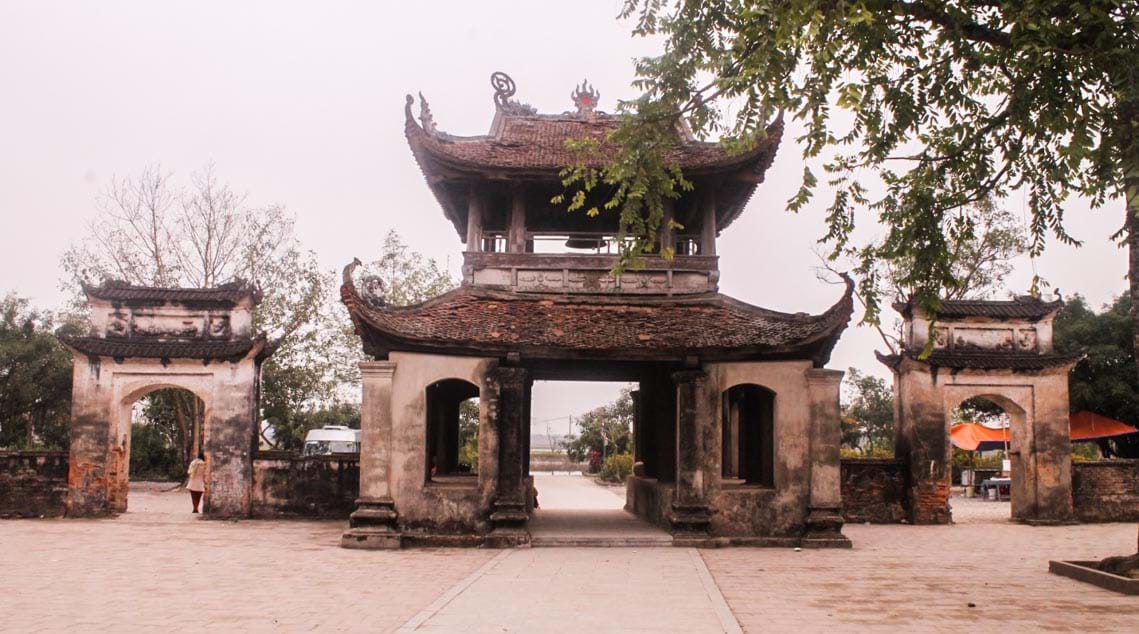 Kiến trúc của chùa Đậu trước khi tu sửa